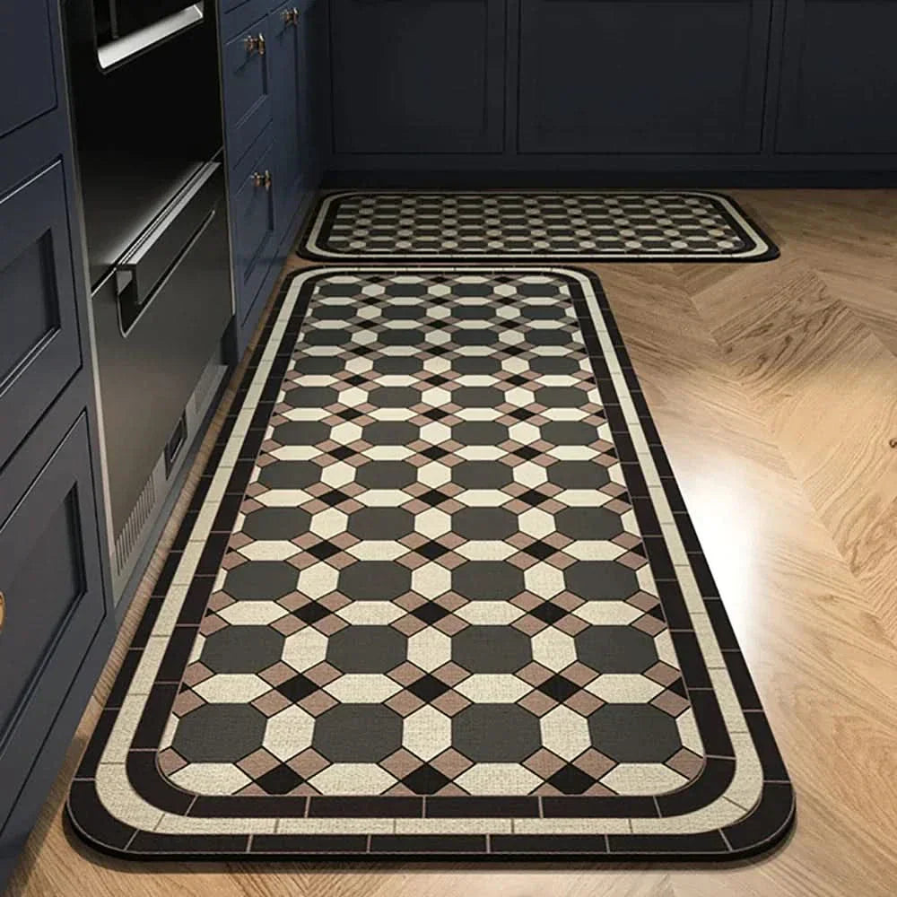 Grip Kitchen Mats and Runners - Waterproof Floor Covers