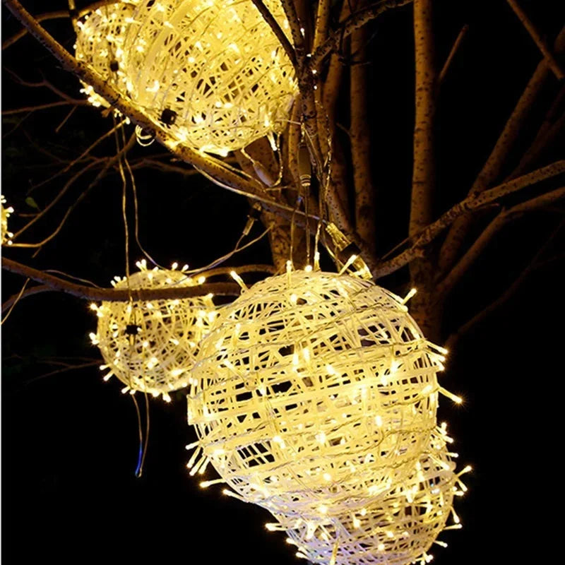 Outdoor Patio String Lantern Lights