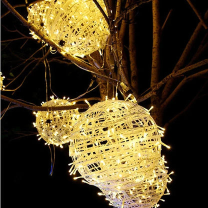 Outdoor Patio String Lantern Lights