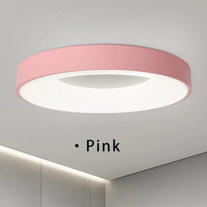 Stylish Round LED Ceiling Lamp with Remote Control