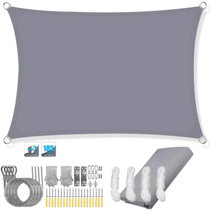 Outdoor Waterproof Sun Shade Sail with UV Resistance