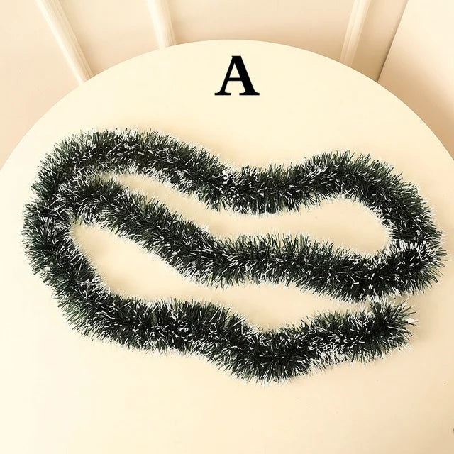 Festive Christmas Garland Outdoor Indoor Decor - Cofik