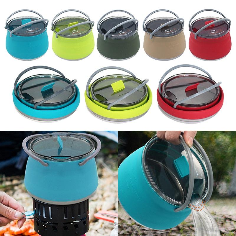Portable Folding Camping Tea Kettle