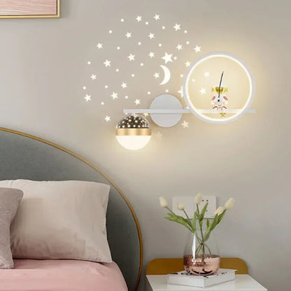 Colorful Kids Star Night Light Lamp