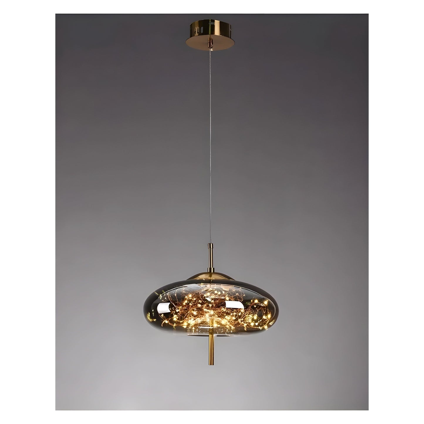 Stylish LED Hanging Star Light Fixture