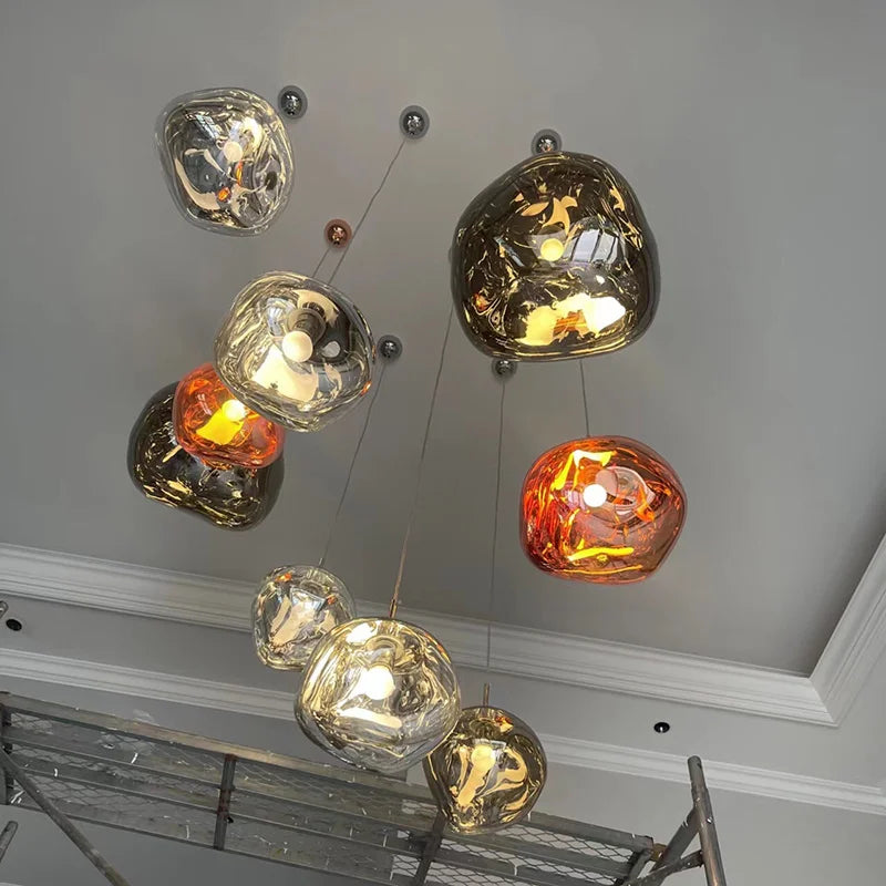 Stylish E27 Hanging Lamp - Dimmable LED Ceiling Light