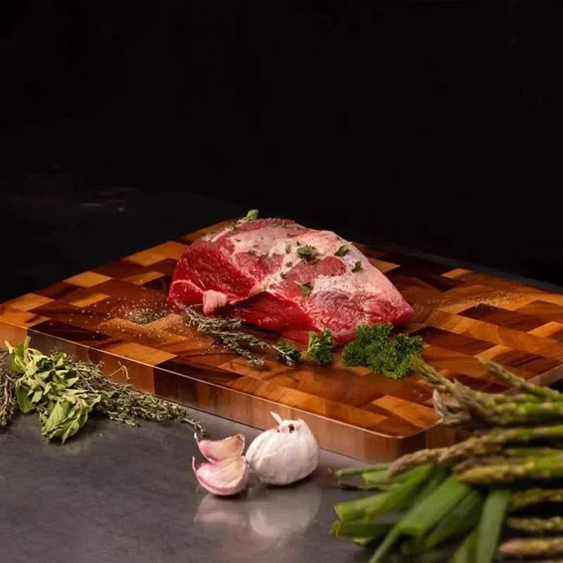 Reversible Natural Wood Cutting Board - Cofik