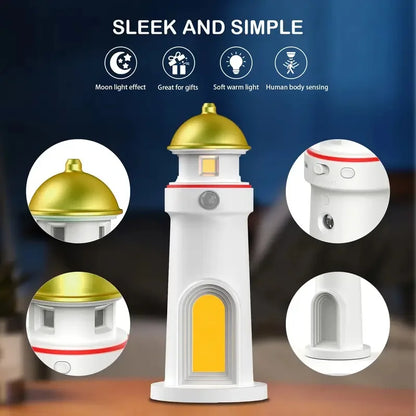 Coastal Ocean Night Table Lamp