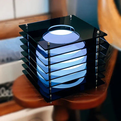 Modern Glass Round Desk Lamp - Cofik