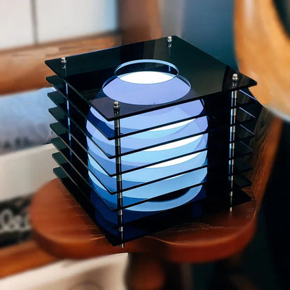 Modern Round Glass Desk Lamp - Cofik