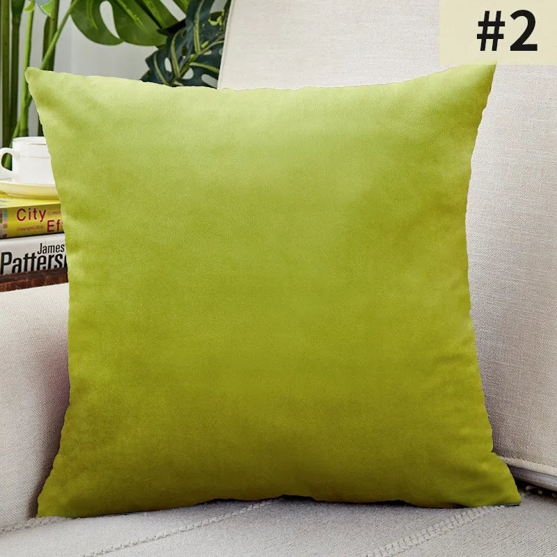 Soft Plush Pillow Cover for Home Decor