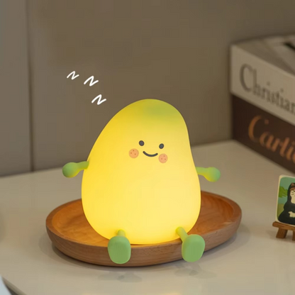 Colorful Gentle Silicone Bedside Lamp
