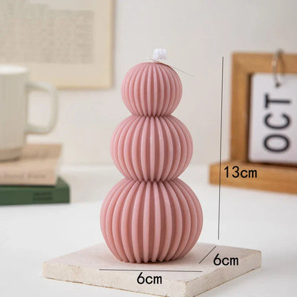 Unique Fragrant Candle Golf Ball Shape Home Decor