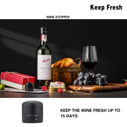 Quick 2-in-1 Wine Opener Air Pump Cork Remover