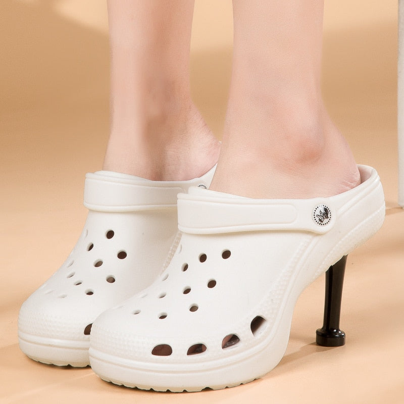 Comfy | Grip Beach Wedge High Heel Sandals