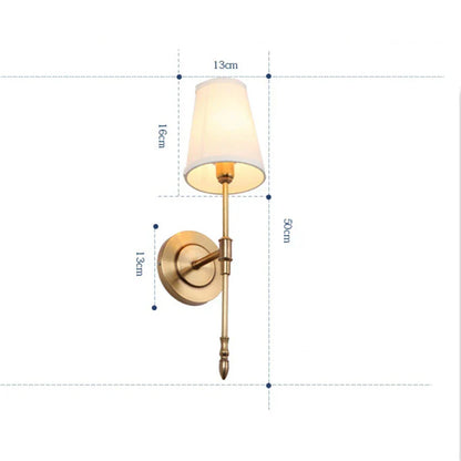 Rustic Metal Wall Light – Elegant Wall Sconce for Home