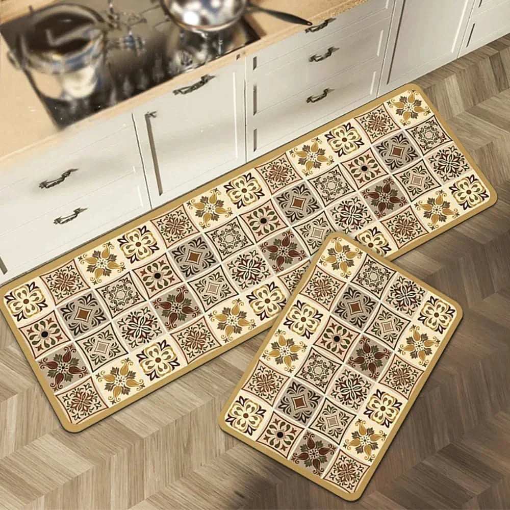Grip Kitchen Mats and Runners - Waterproof Floor Covers