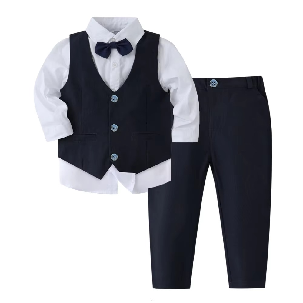Classic Boys Cotton Suit Set for Kids