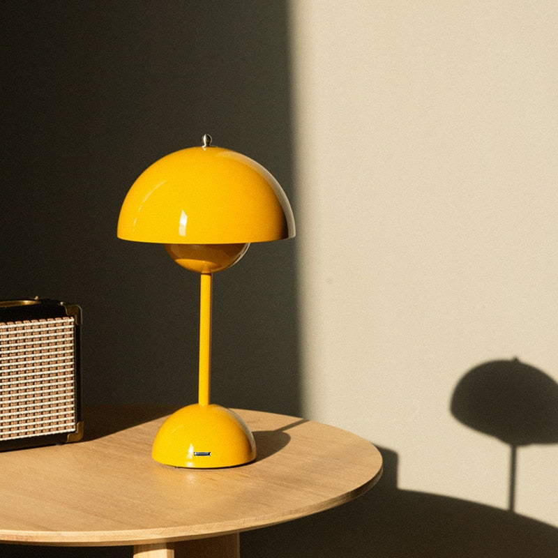 Portable Floral Desk Lamp