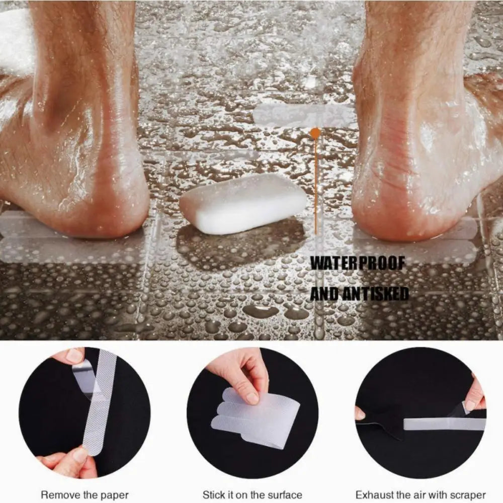 Clear Non Slip Floor Strips