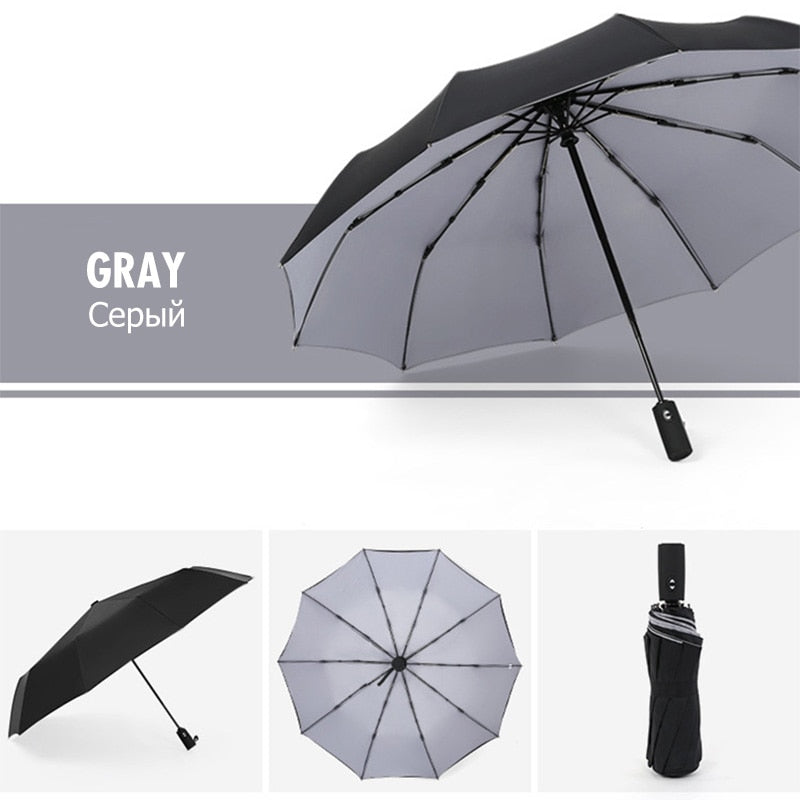 Waterproof Storm Umbrella with Auto Close