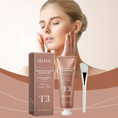 Natural Korean Face Collagen Glow Mask
