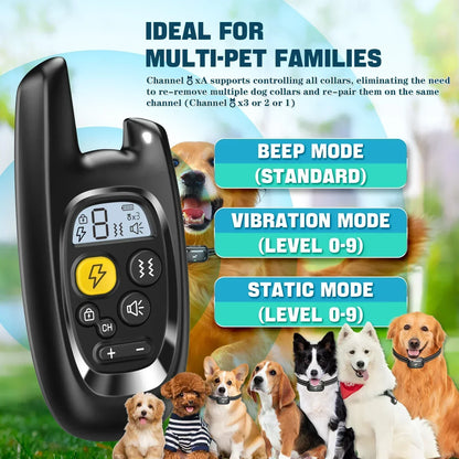 Wireless Pet Training Collar – Sound Vibe Alert