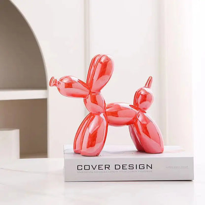 Cute Balloon Dog Figurine Decoration