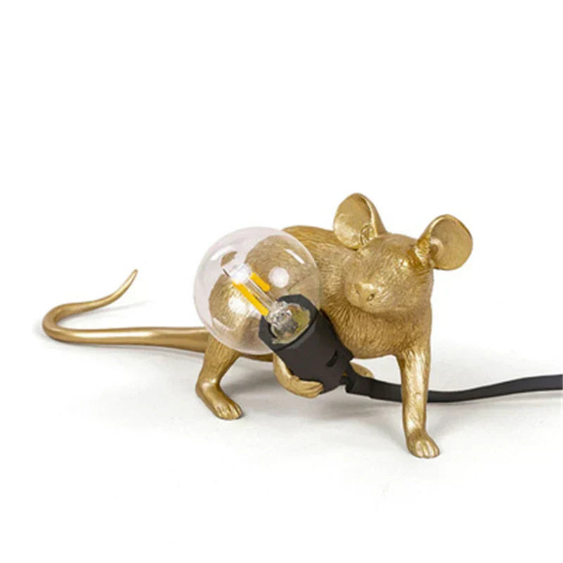 Fun Animal LED Desk Lamps: Cute Cat, Rat, Squirrel Night Lights