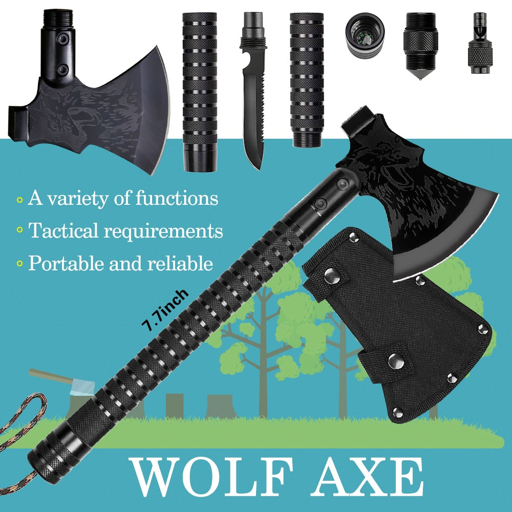 Portable Heavy Duty Folding Camp Axe