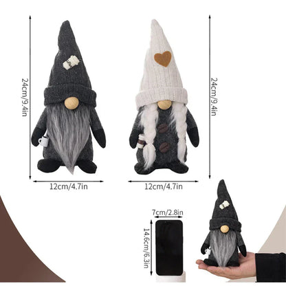 Cozy Home Gnome Figurines – Rustic Decor Accents
