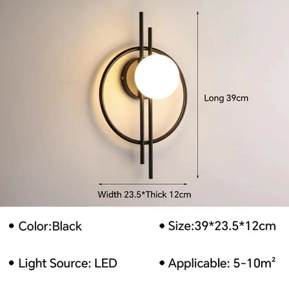 Contemporary LED Wall Light Fixture