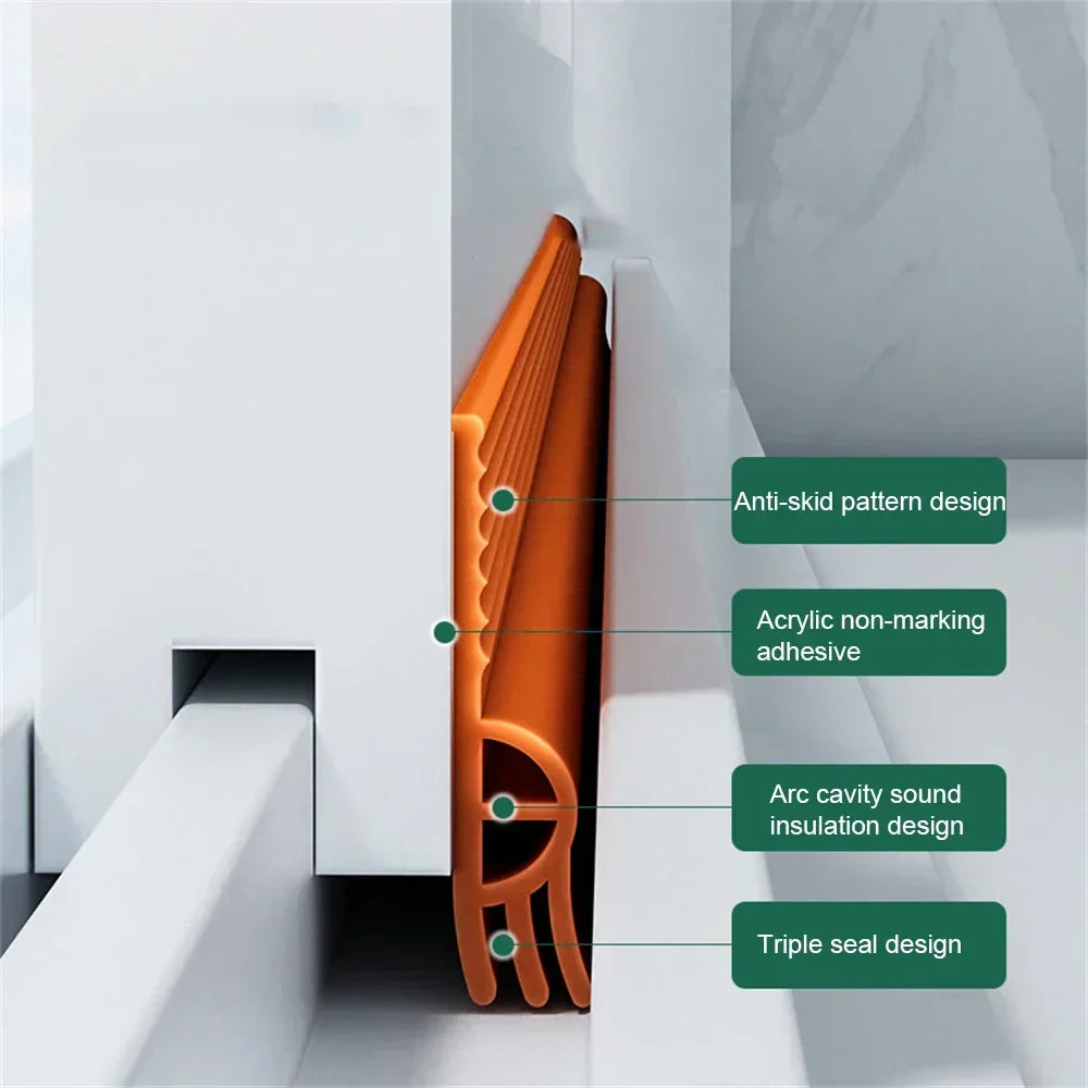Weatherproof Door Draft Stopper Strip