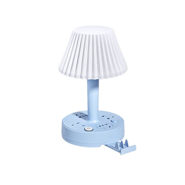 Stylish Phone Stand Blue Light Desk Lamp - Cofik