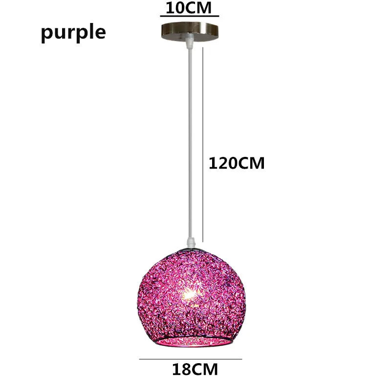 Bright Round LED Pendant Light