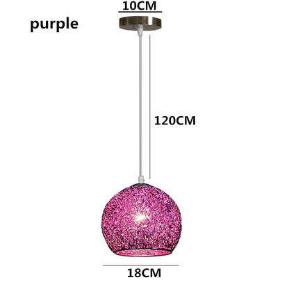 Bright Round LED Pendant Light