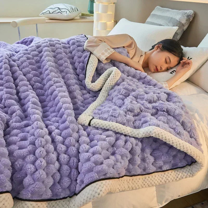 Soft Plush Fall Blanket