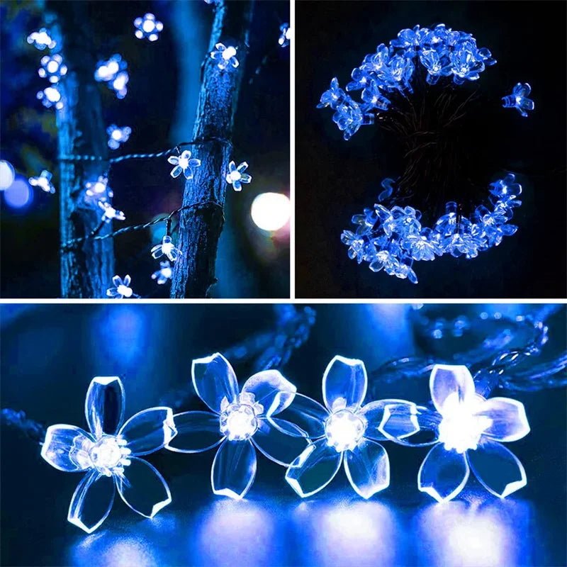 Outdoor Solar Fairy Lights 20-100 LEDs Warm White RGB
