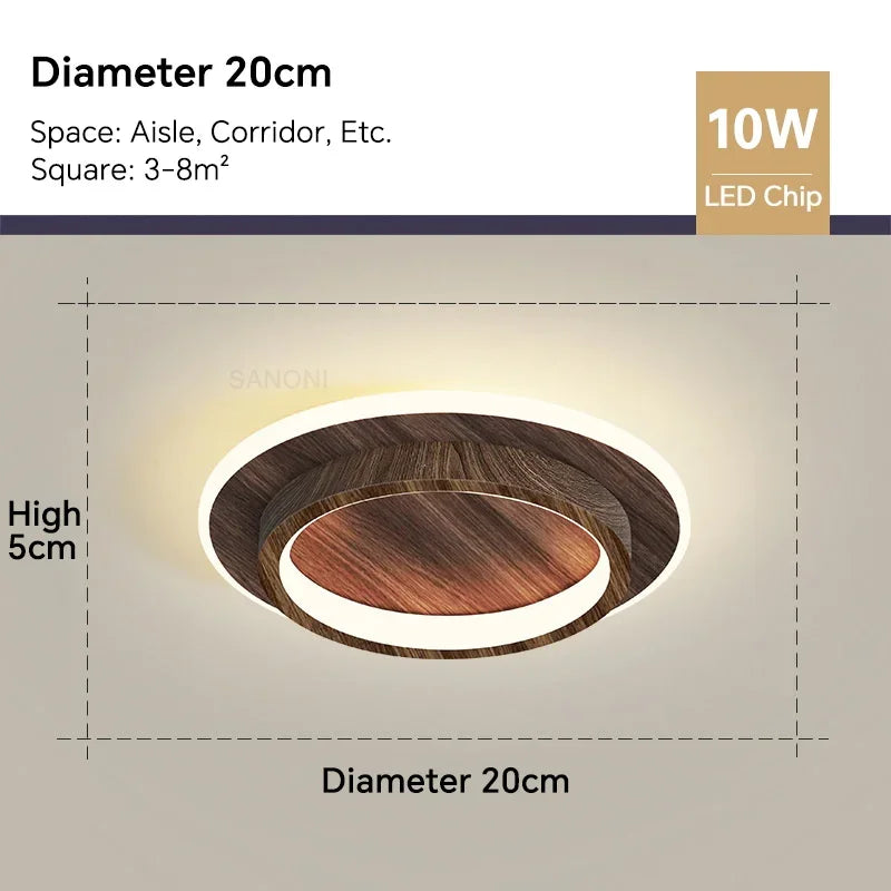 Stylish LED Hanging Ceiling Light Fixture