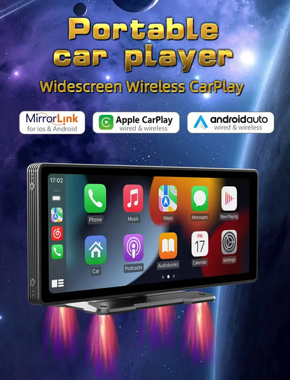 Premium 10.2 Inch Car Entertainment System with Wireless Connectivity