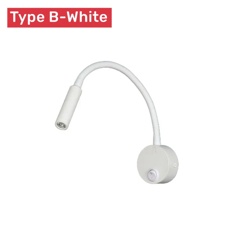 Slim LED Reading Light for Bedroom and Study