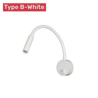 Slim LED Reading Wall Light with Adjustable Arm