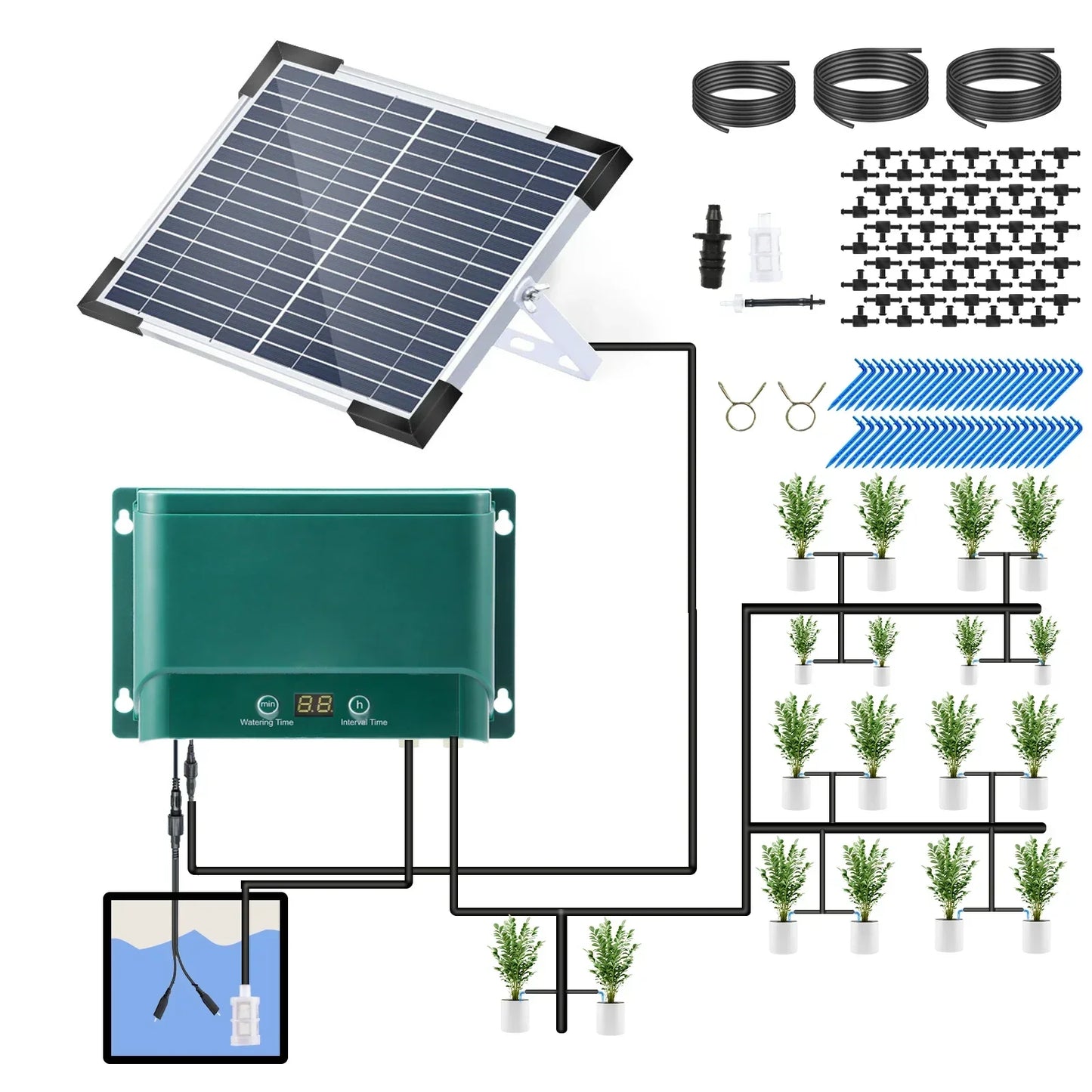 Smart Automatic Watering Irrigation System Kit