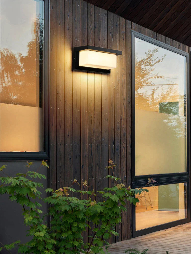 Bright LED Security Wall Light with Motion Detector