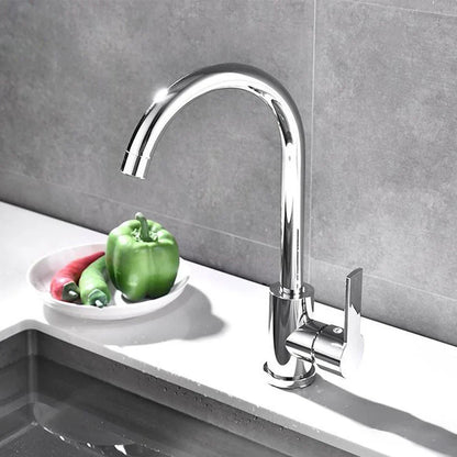 Stainless Steel Single Handle Kitchen Faucet