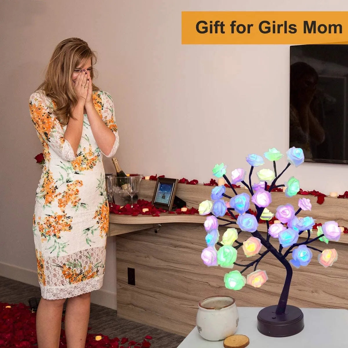 Colorful String Fairy Lights USB Table Lamp Decoration