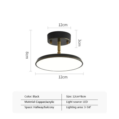 Simple Adjustable LED Ceiling Lamp