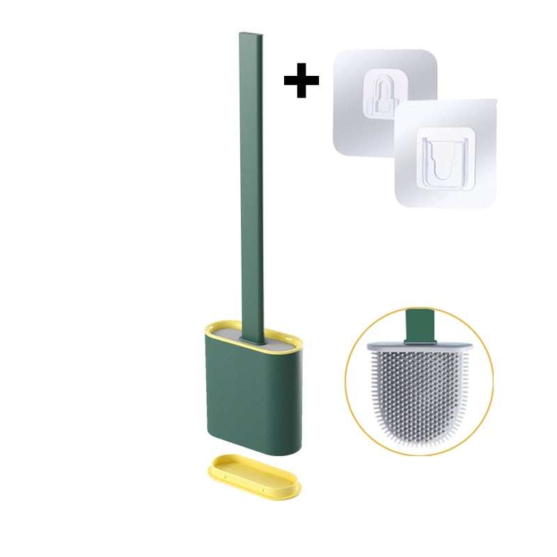 Long Handle Bathroom Toilet Brush Set