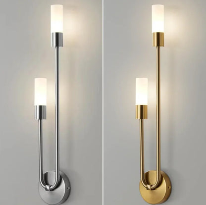 Elegant Gold LED Sconce Light