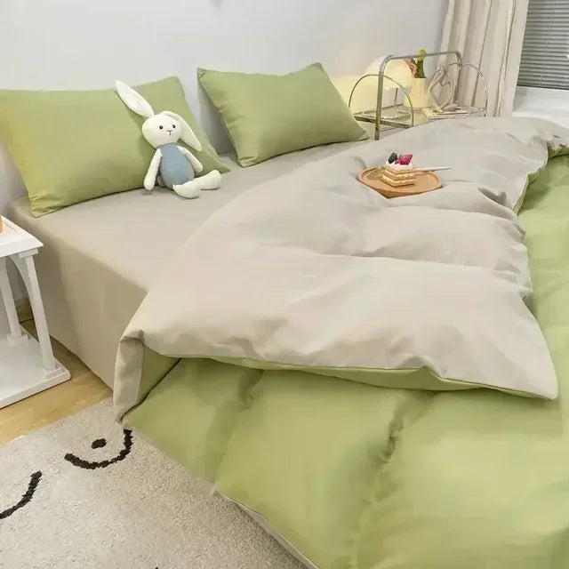 Cozy Reversible Bed Sheet Set for Ultimate Sleeping Comfort